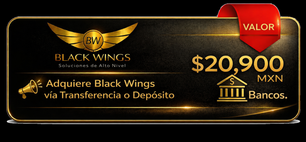 Inversión Black Wings